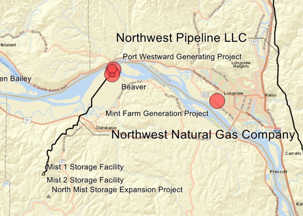 Delivered Fuel Price Model For Northwest Gas Power Plants
